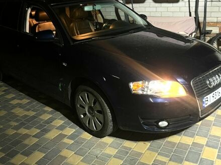 Синій Ауді А4, об'ємом двигуна 2 л та пробігом 260 тис. км за 7000 $, фото 1 на Automoto.ua