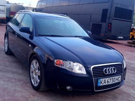 Ауді А4 2006 у Вышгороде на Automoto.ua Синій Ауді А4, об'ємом двигуна 2 л та пробігом 290 тис. км за 6000 $, фото 1 на Automoto.ua