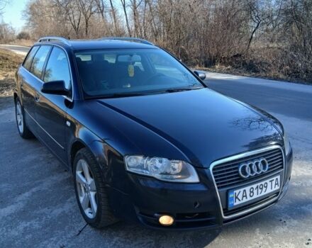 Синий Ауди А4, объемом двигателя 2 л и пробегом 375 тыс. км за 4175 $, фото 1 на Automoto.ua