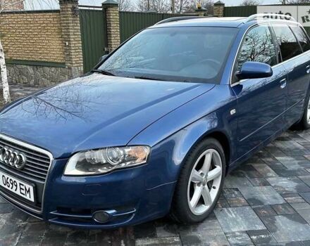 Синій Ауді А4, об'ємом двигуна 3 л та пробігом 315 тис. км за 10300 $, фото 1 на Automoto.ua