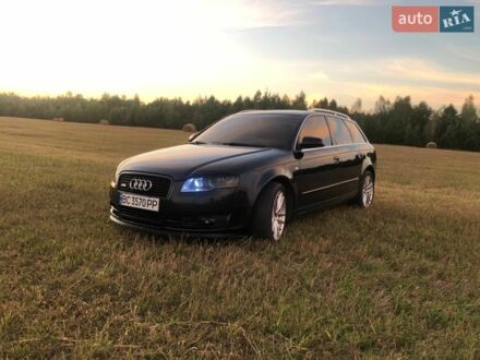 Синій Ауді А4, об'ємом двигуна 2 л та пробігом 444 тис. км за 7350 $, фото 1 на Automoto.ua