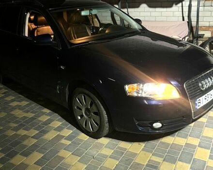 Синій Ауді А4, об'ємом двигуна 2 л та пробігом 260 тис. км за 7000 $, фото 1 на Automoto.ua