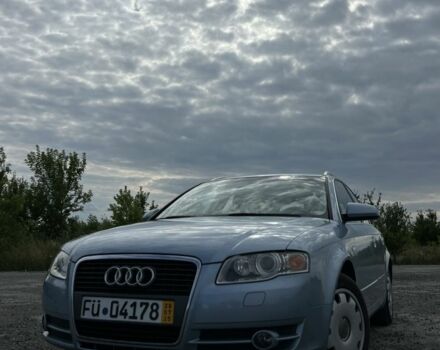 Синій Ауді А4, об'ємом двигуна 2 л та пробігом 200 тис. км за 6700 $, фото 1 на Automoto.ua