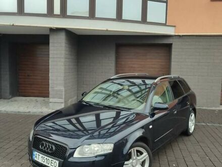 Синий Ауди А4, объемом двигателя 2 л и пробегом 345 тыс. км за 6499 $, фото 1 на Automoto.ua