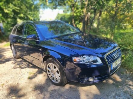 Синий Ауди А4, объемом двигателя 3 л и пробегом 414 тыс. км за 3600 $, фото 1 на Automoto.ua