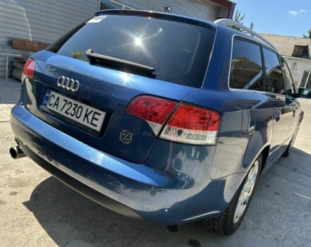 Синий Ауди А4, объемом двигателя 2 л и пробегом 440 тыс. км за 5850 $, фото 1 на Automoto.ua