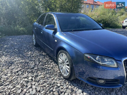 Синий Ауди А4, объемом двигателя 1.97 л и пробегом 210 тыс. км за 6850 $, фото 1 на Automoto.ua