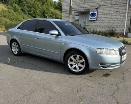 Синий Ауди А4, объемом двигателя 1.6 л и пробегом 215 тыс. км за 6200 $, фото 1 на Automoto.ua