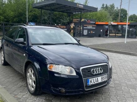 Синій Ауді А4, об'ємом двигуна 2 л та пробігом 180 тис. км за 3150 $, фото 1 на Automoto.ua