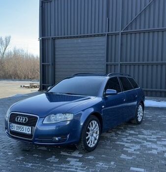 Синій Ауді А4, об'ємом двигуна 1.98 л та пробігом 206 тис. км за 6999 $, фото 1 на Automoto.ua