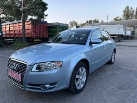 Ауди А4 2007 в Решетиловке на Automoto.ua Синий Ауди А4, объемом двигателя 1.6 л и пробегом 200 тыс. км за 7800 $, фото 1 на Automoto.ua