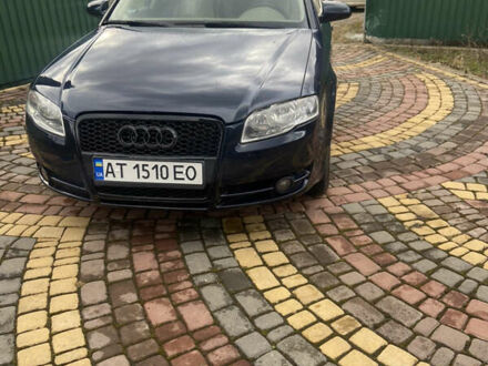 Ауди А4 2007 в Богородчанах на Automoto.ua Синий Ауди А4, объемом двигателя 2 л и пробегом 335 тыс. км за 6900 $, фото 1 на Automoto.ua