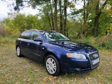 Ауди А4 2007 в Киеве на Automoto.ua Синий Ауди А4, объемом двигателя 3 л и пробегом 414 тыс. км за 3400 $, фото 1 на Automoto.ua