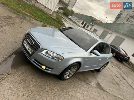 Ауди А4 2007 в Василькове на Automoto.ua Синий Ауди А4, объемом двигателя 1.97 л и пробегом 335 тыс. км за 6700 $, фото 1 на Automoto.ua