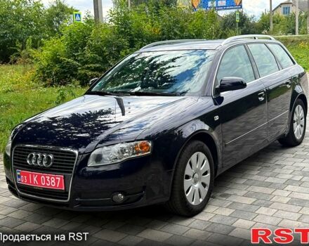 Синій Ауді А4, об'ємом двигуна 2 л та пробігом 201 тис. км за 7600 $, фото 1 на Automoto.ua