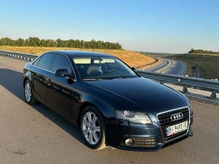 Ауди А4 2008 в Кобеляках на Automoto.ua Синий Ауди А4, объемом двигателя 1.98 л и пробегом 230 тыс. км за 9650 $, фото 1 на Automoto.ua
