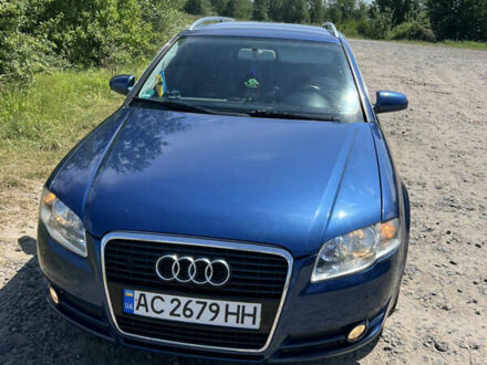 Синий Ауди А4, объемом двигателя 1.9 л и пробегом 306 тыс. км за 6999 $, фото 1 на Automoto.ua