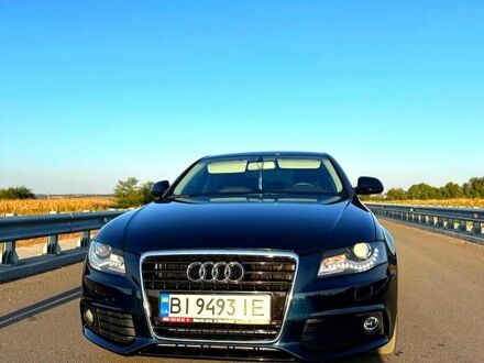 Ауді А4 2008 у Кобеляках на Automoto.ua Синій Ауді А4, об'ємом двигуна 2 л та пробігом 228 тис. км за 10000 $, фото 1 на Automoto.ua