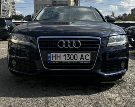 Синий Ауди А4, объемом двигателя 2 л и пробегом 345 тыс. км за 7500 $, фото 1 на Automoto.ua