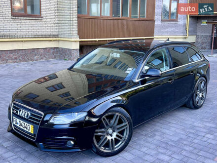 Синій Ауді А4, об'ємом двигуна 2 л та пробігом 242 тис. км за 9750 $, фото 1 на Automoto.ua