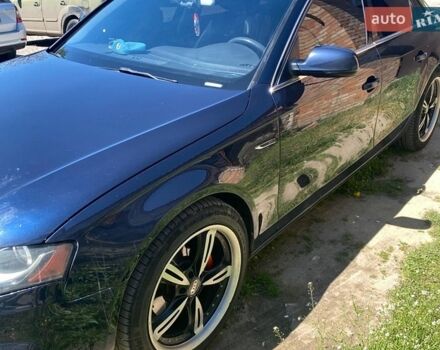 Синий Ауди А4, объемом двигателя 2 л и пробегом 195 тыс. км за 9500 $, фото 1 на Automoto.ua