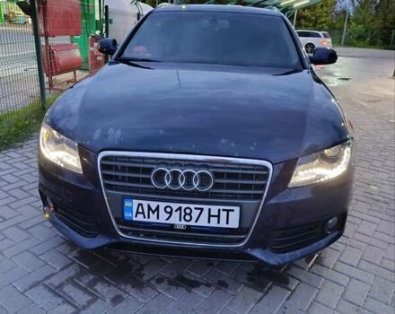 Синий Ауди А4, объемом двигателя 1.98 л и пробегом 352 тыс. км за 9700 $, фото 1 на Automoto.ua