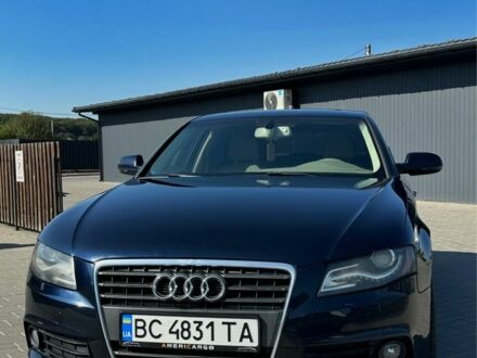 Синий Ауди А4, объемом двигателя 2 л и пробегом 204 тыс. км за 8500 $, фото 1 на Automoto.ua