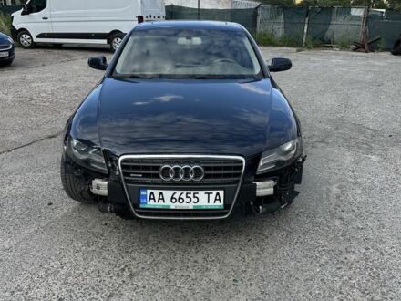 Синий Ауди А4, объемом двигателя 2 л и пробегом 155 тыс. км за 5200 $, фото 1 на Automoto.ua