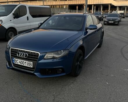Синий Ауди А4, объемом двигателя 1.8 л и пробегом 215 тыс. км за 8592 $, фото 1 на Automoto.ua