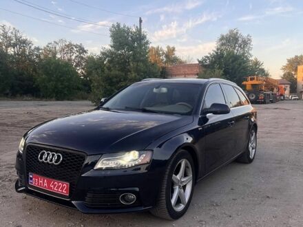Синий Ауди А4, объемом двигателя 2 л и пробегом 239 тыс. км за 9300 $, фото 1 на Automoto.ua