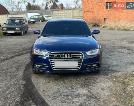 Синий Ауди А4, объемом двигателя 2 л и пробегом 215 тыс. км за 10500 $, фото 1 на Automoto.ua