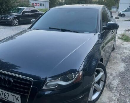 Синий Ауди А4, объемом двигателя 2 л и пробегом 278 тыс. км за 8400 $, фото 1 на Automoto.ua