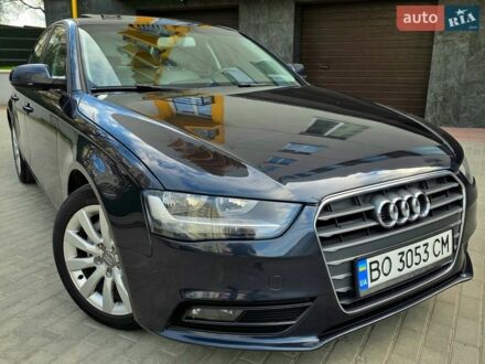 Синій Ауді А4, об'ємом двигуна 2 л та пробігом 140 тис. км за 10400 $, фото 1 на Automoto.ua