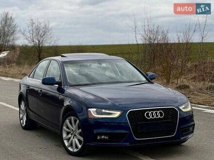 Синий Ауди А4, объемом двигателя 2 л и пробегом 206 тыс. км за 10250 $, фото 1 на Automoto.ua