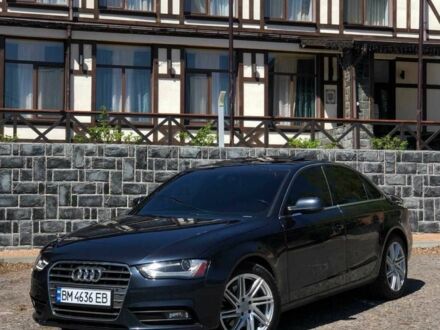 Синій Ауді А4, об'ємом двигуна 2 л та пробігом 160 тис. км за 9500 $, фото 1 на Automoto.ua