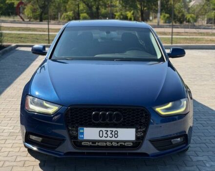 Синий Ауди А4, объемом двигателя 2 л и пробегом 270 тыс. км за 12200 $, фото 1 на Automoto.ua