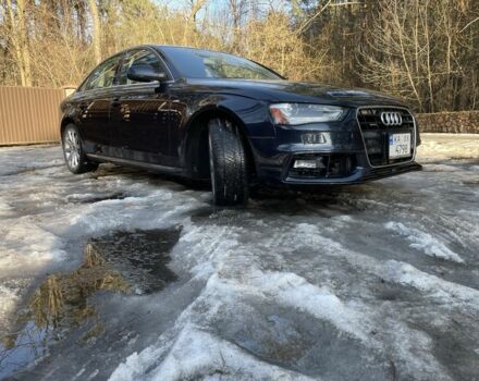 Синий Ауди А4, объемом двигателя 2 л и пробегом 210 тыс. км за 13400 $, фото 1 на Automoto.ua