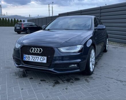 Синий Ауди А4, объемом двигателя 2 л и пробегом 153 тыс. км за 13500 $, фото 1 на Automoto.ua