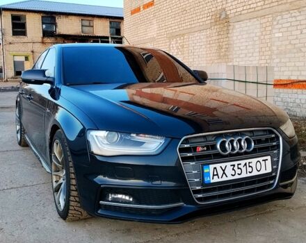 Синий Ауди А4, объемом двигателя 3 л и пробегом 159 тыс. км за 13300 $, фото 1 на Automoto.ua