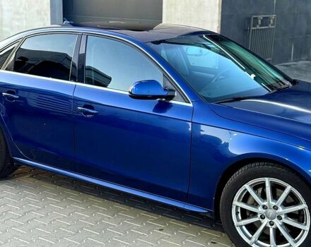 Синий Ауди А4, объемом двигателя 2 л и пробегом 140 тыс. км за 11000 $, фото 1 на Automoto.ua