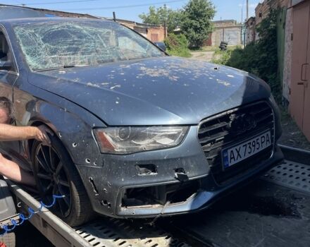 Синий Ауди А4, объемом двигателя 2 л и пробегом 110 тыс. км за 3997 $, фото 1 на Automoto.ua