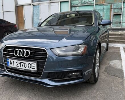 Синий Ауди А4, объемом двигателя 2 л и пробегом 254 тыс. км за 14794 $, фото 1 на Automoto.ua