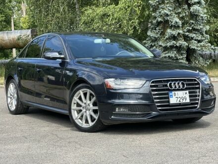 Синий Ауди А4, объемом двигателя 2 л и пробегом 174 тыс. км за 12500 $, фото 1 на Automoto.ua