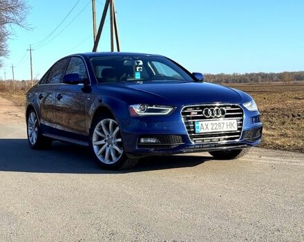 Синій Ауді А4, об'ємом двигуна 2 л та пробігом 221 тис. км за 15500 $, фото 1 на Automoto.ua