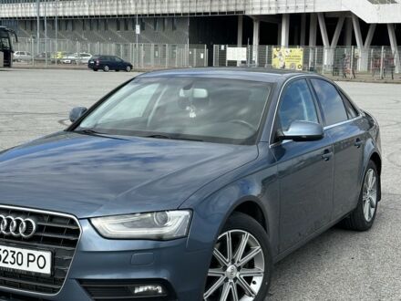 Синий Ауди А4, объемом двигателя 2 л и пробегом 222 тыс. км за 13700 $, фото 1 на Automoto.ua