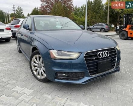 Синий Ауди А4, объемом двигателя 2 л и пробегом 63 тыс. км за 13950 $, фото 1 на Automoto.ua