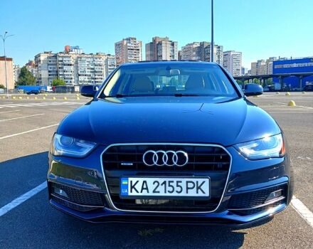 Синій Ауді А4, об'ємом двигуна 2 л та пробігом 220 тис. км за 12850 $, фото 1 на Automoto.ua