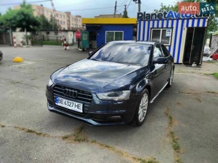 Синій Ауді А4, об'ємом двигуна 1.98 л та пробігом 216 тис. км за 10037 $, фото 1 на Automoto.ua