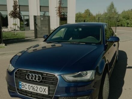 Синій Ауді А4, об'ємом двигуна 1.98 л та пробігом 159 тис. км за 13500 $, фото 1 на Automoto.ua