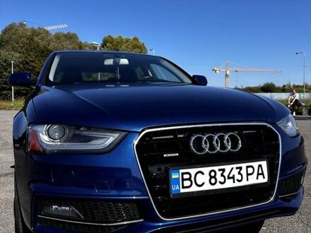 Ауди А4 2015 в Львове на Automoto.ua Синий Ауди А4, объемом двигателя 1.98 л и пробегом 200 тыс. км за 13700 $, фото 1 на Automoto.ua